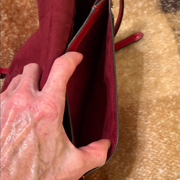 Coach Ellen Red and Cream Crossbody Bag NWOT - Picture 11 of 11